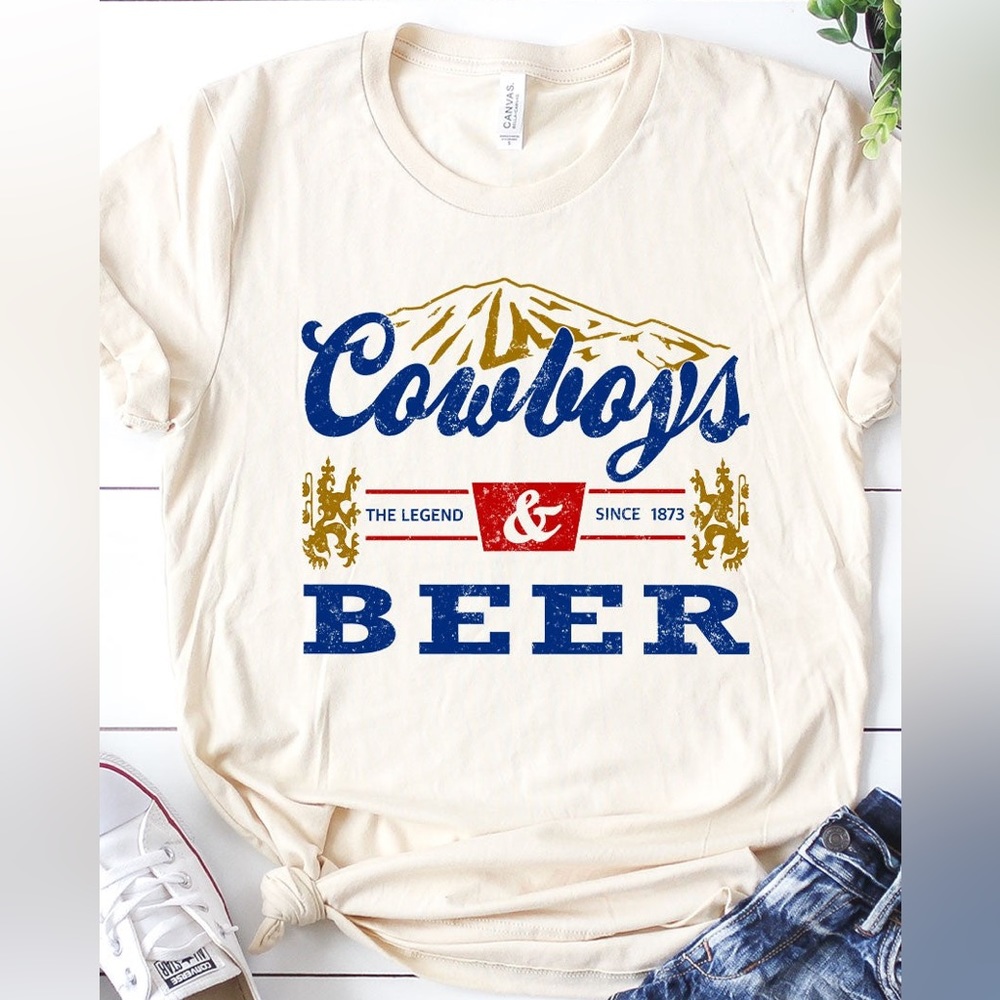 Cowboys & Beer T-Shirt